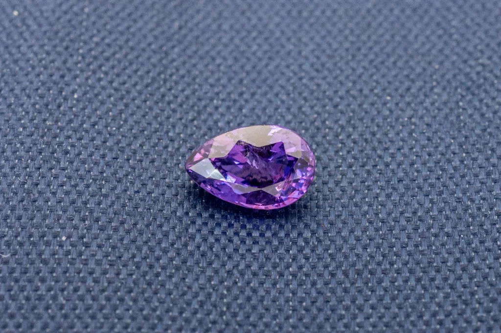 Unheated Purple Sapphire