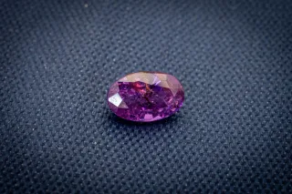 Unheated Purple Sapphire