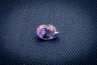 Unheated Violet Sapphire