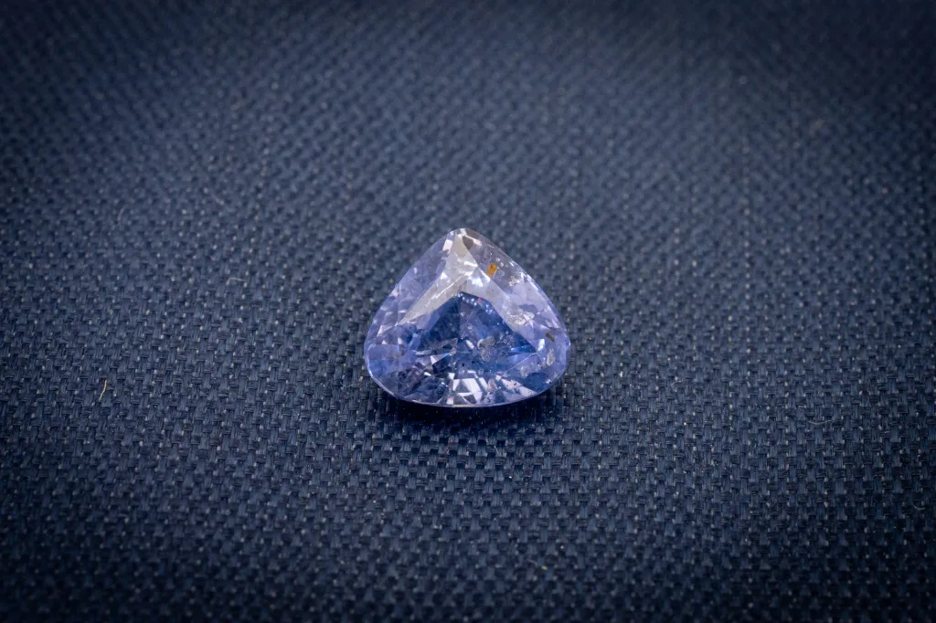 Unheated Violet Sapphire