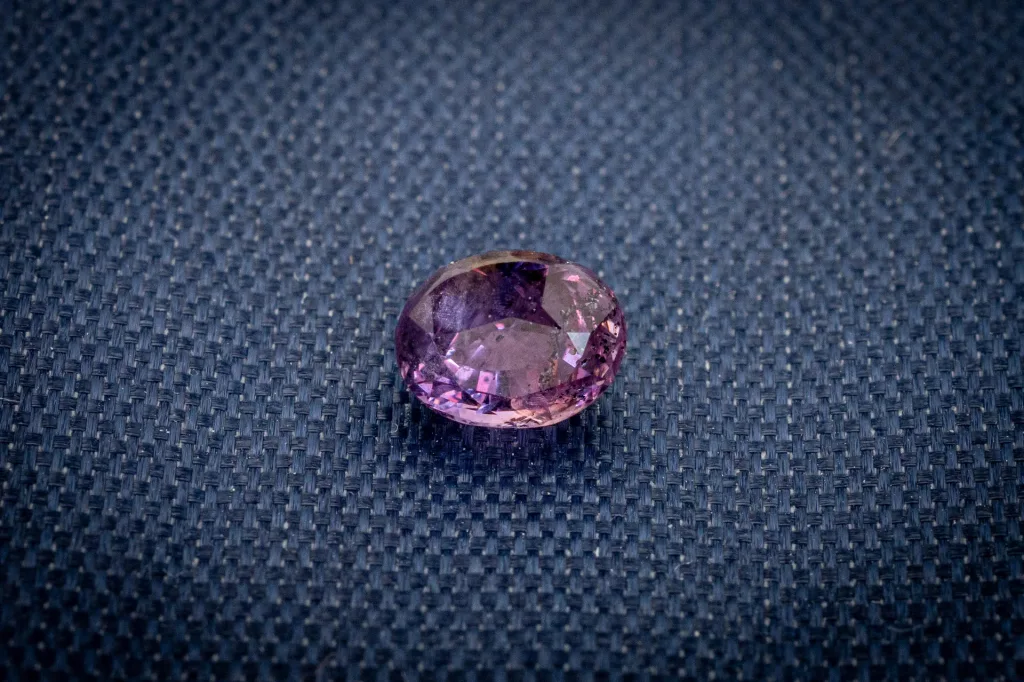 Unheated Violet Sapphire